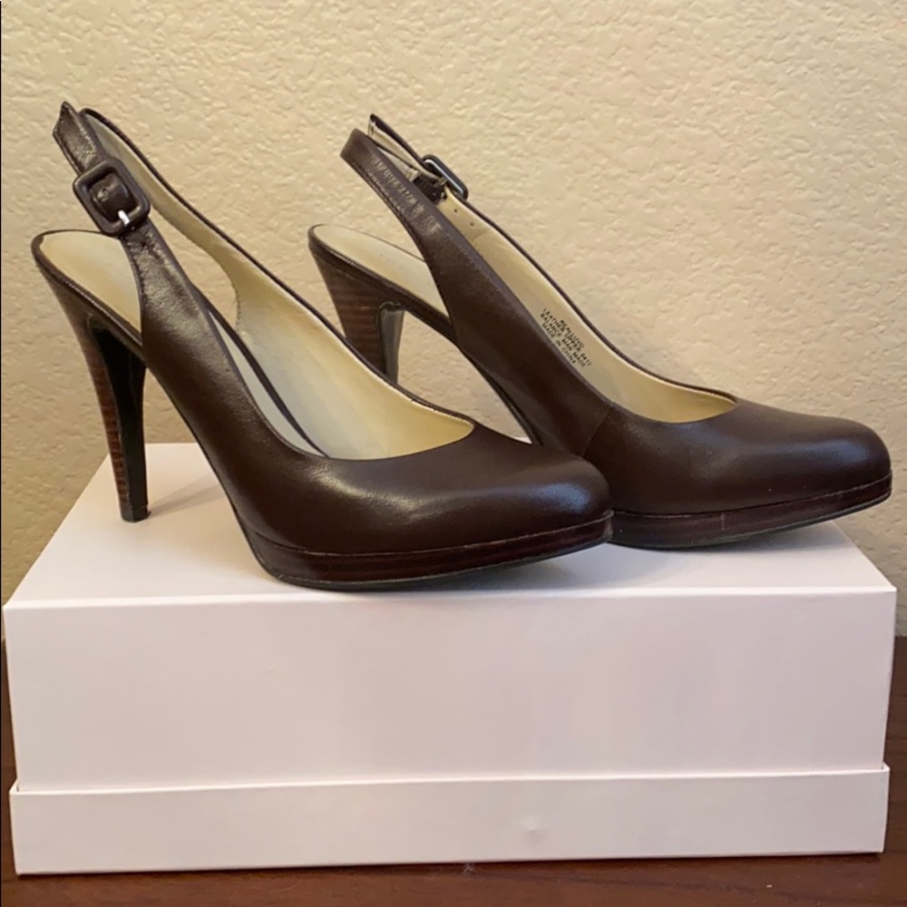 Nine West Brown Heels